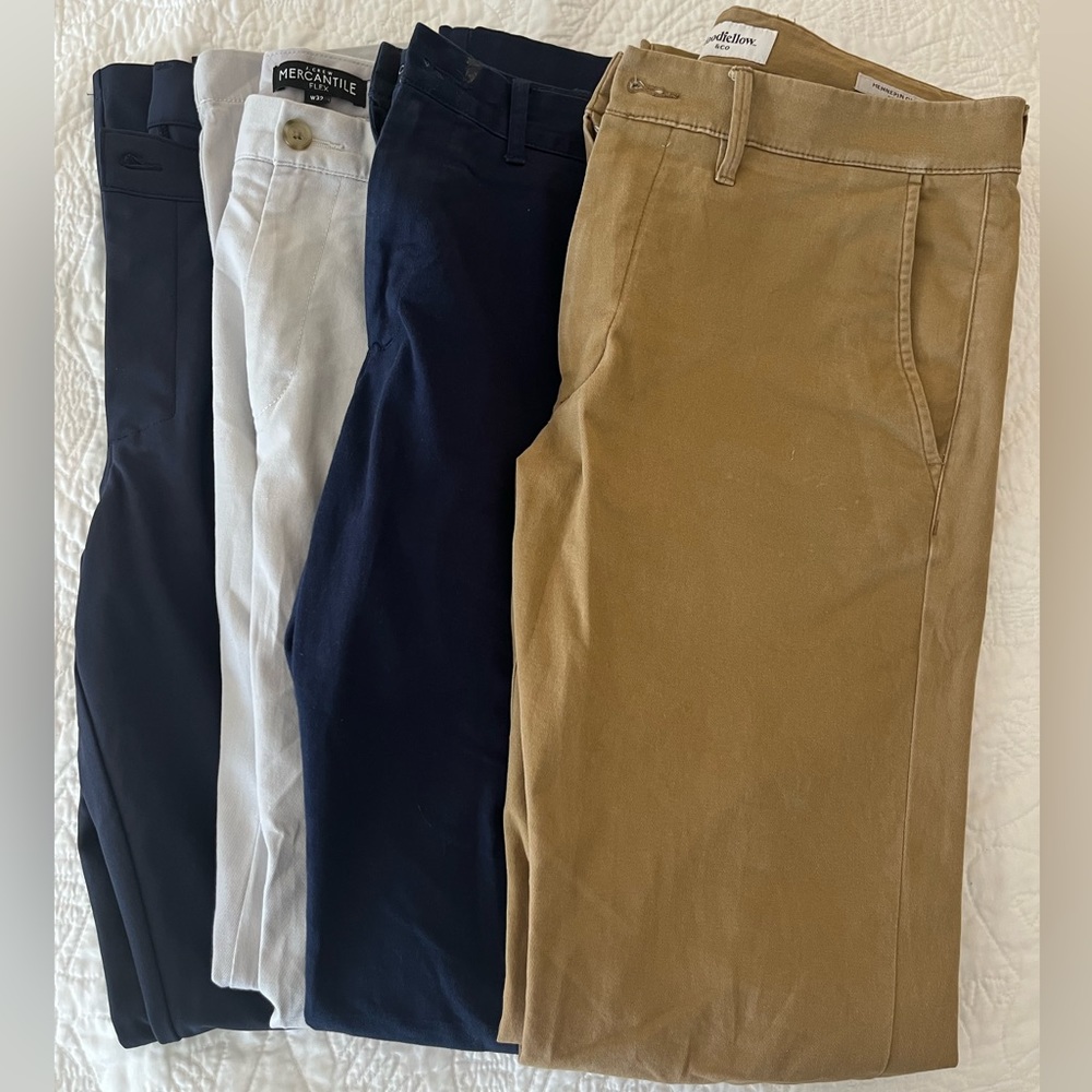 32x34 lot of men’s chino and khaki pants